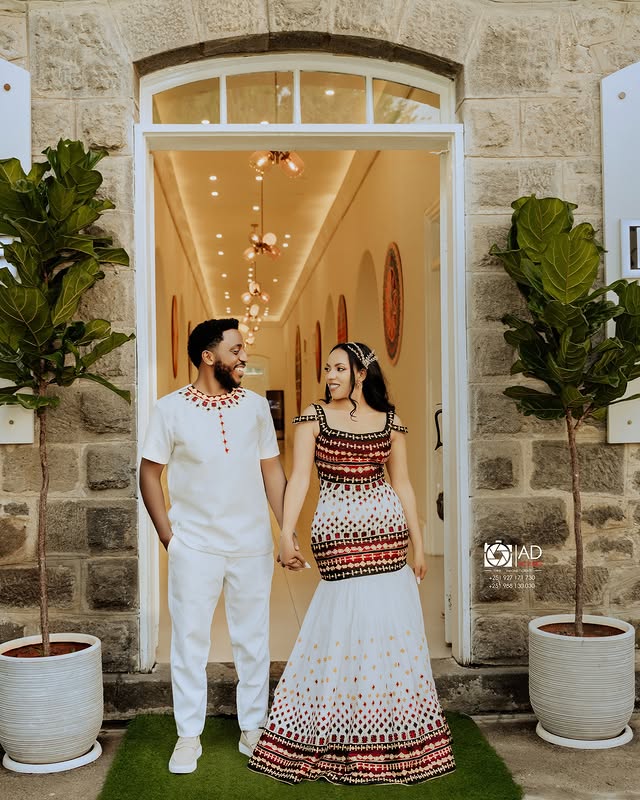 Signature Habesha dress by WEG DESIGN, handmade with love